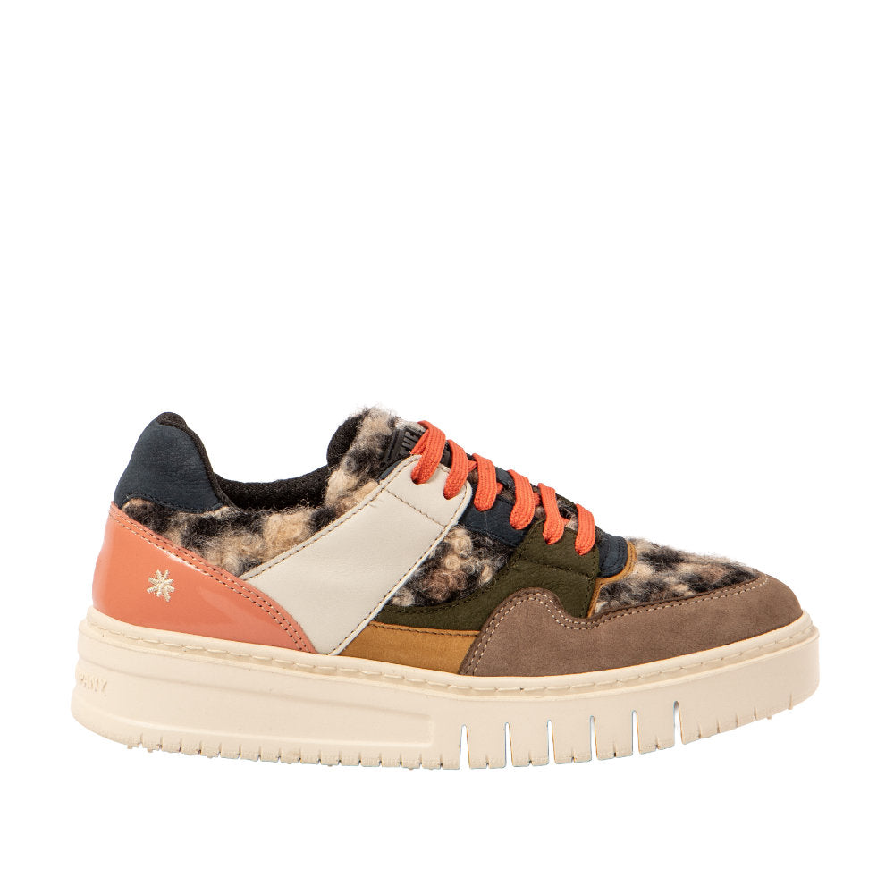 The Art Company 1788 Multi Leopard /Belleville Shoes