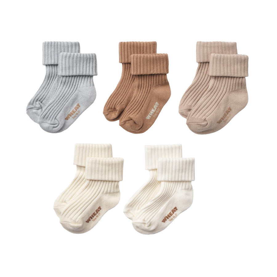 Wheat Giftbox Evig socks - 1043 Blue