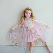 Mimi & Lula Celestial Pink Cape - 195004-04
