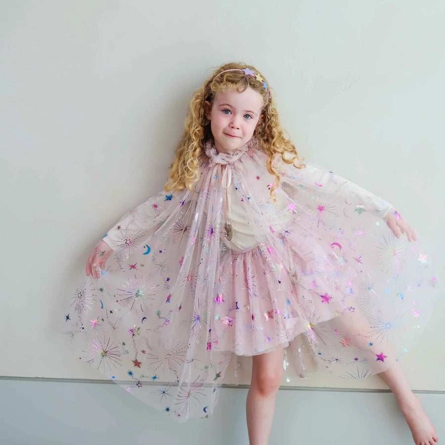 Mimi & Lula Celestial Pink Cape - 195004-04