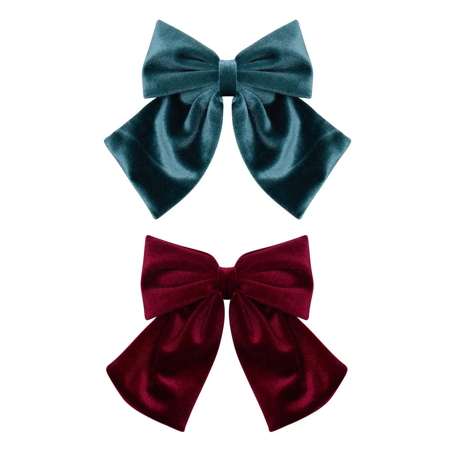 Mimi & Lula Velvet Agnes Bows - 192070-35