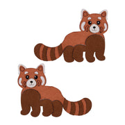 Mimi & Lula Red Panda Hair Clips - 192079-43