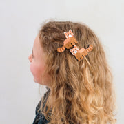 Mimi & Lula Red Panda Hair Clips - 192079-43