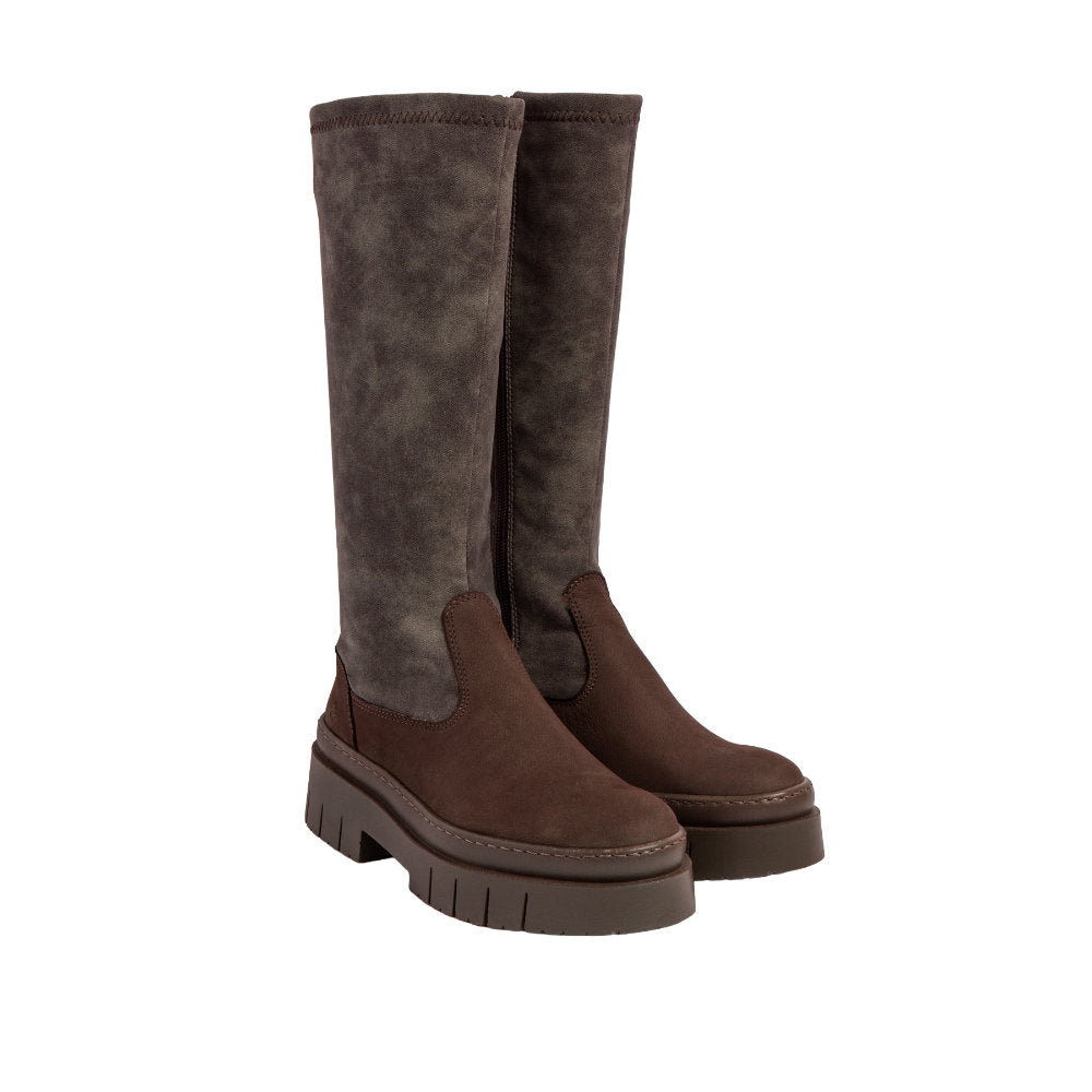 The Art Company 1956 Nobuck Brown/Amberes Boots