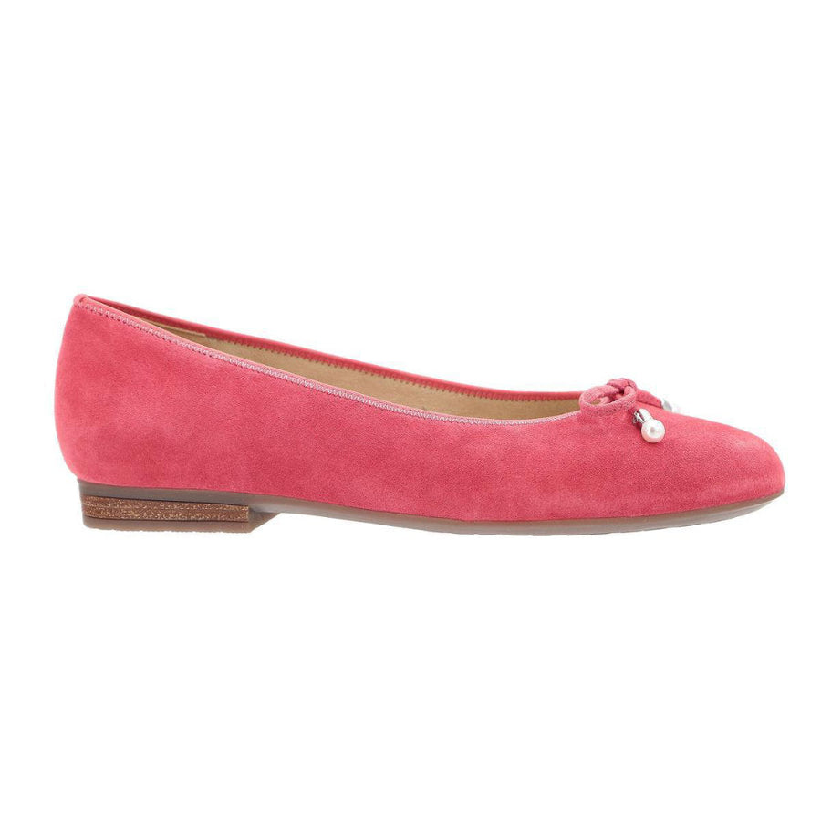Ara 1241324-19 Strawberry Ballerina Shoes Wide Fit