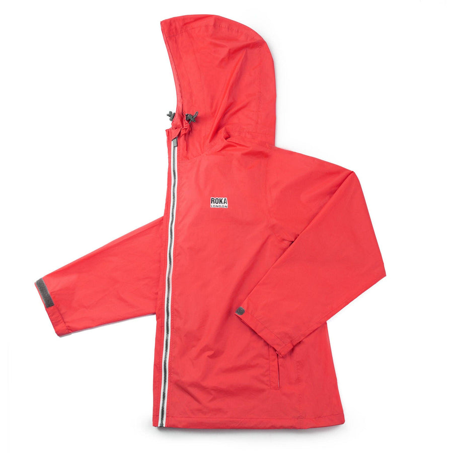 Roka Holborn Rain Jacket in Poppy Ripstop