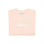 Bob and Blossom SISTER Sweatshirt swsh306 Powder Pink