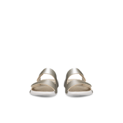 Ecco 206823-01688 Cozmo W 2-Strap Pure White Gold Sandals
