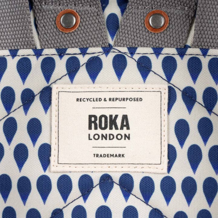 Roka Bantry Backpack in Denim Rain Canvas