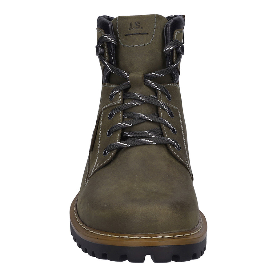 Josef Seibel Chance 51 Oliv-Kombi Ankle Boots