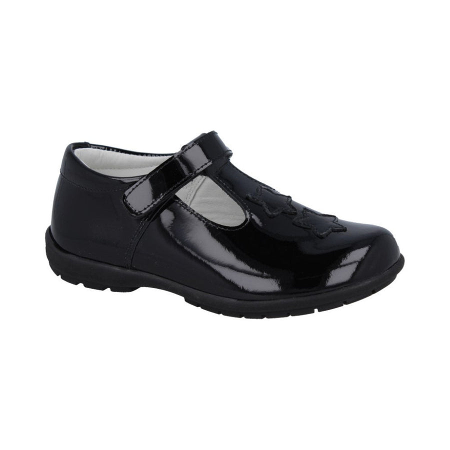 Andanines 232676-3 T-Bar Patent Black Shoes