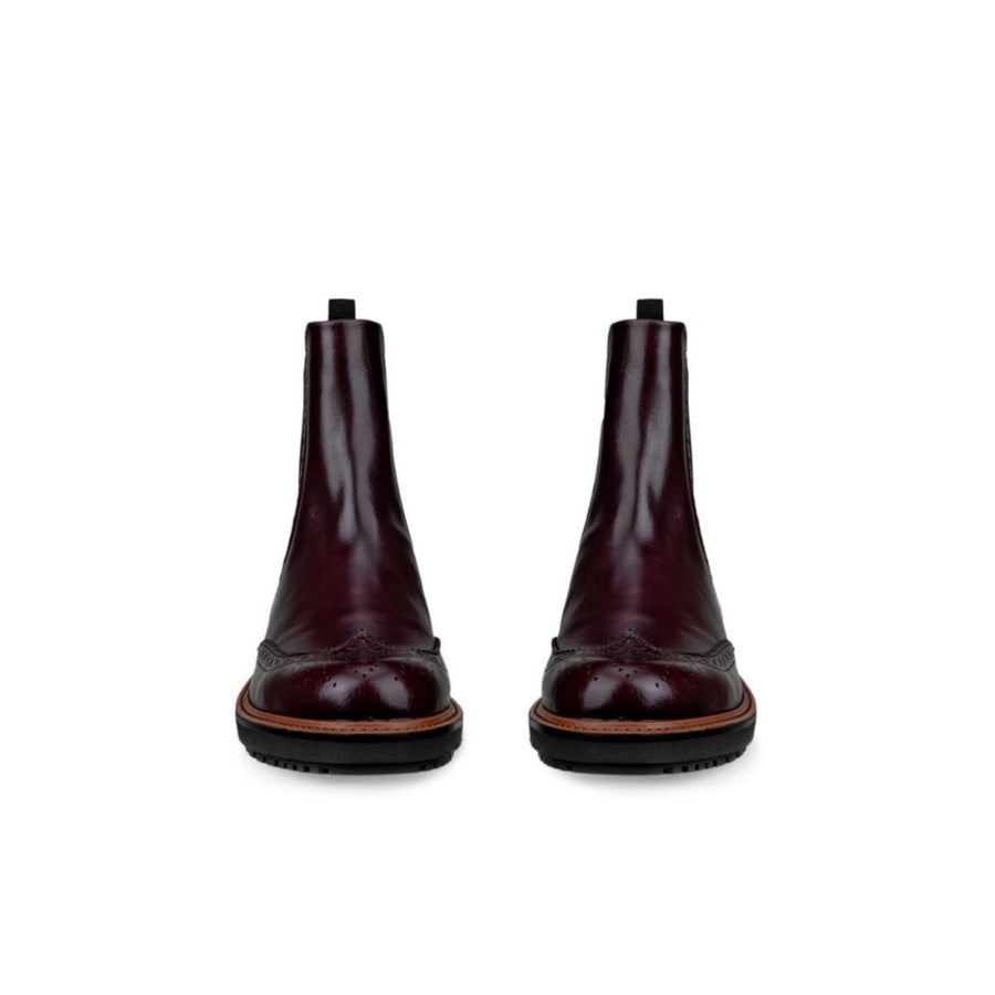 Ecco 232883 61291 Metropole Oslo W Chelsea Dark Ruby Boots