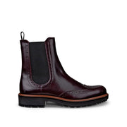 Ecco 232883 61291 Metropole Oslo W Chelsea Dark Ruby Boots