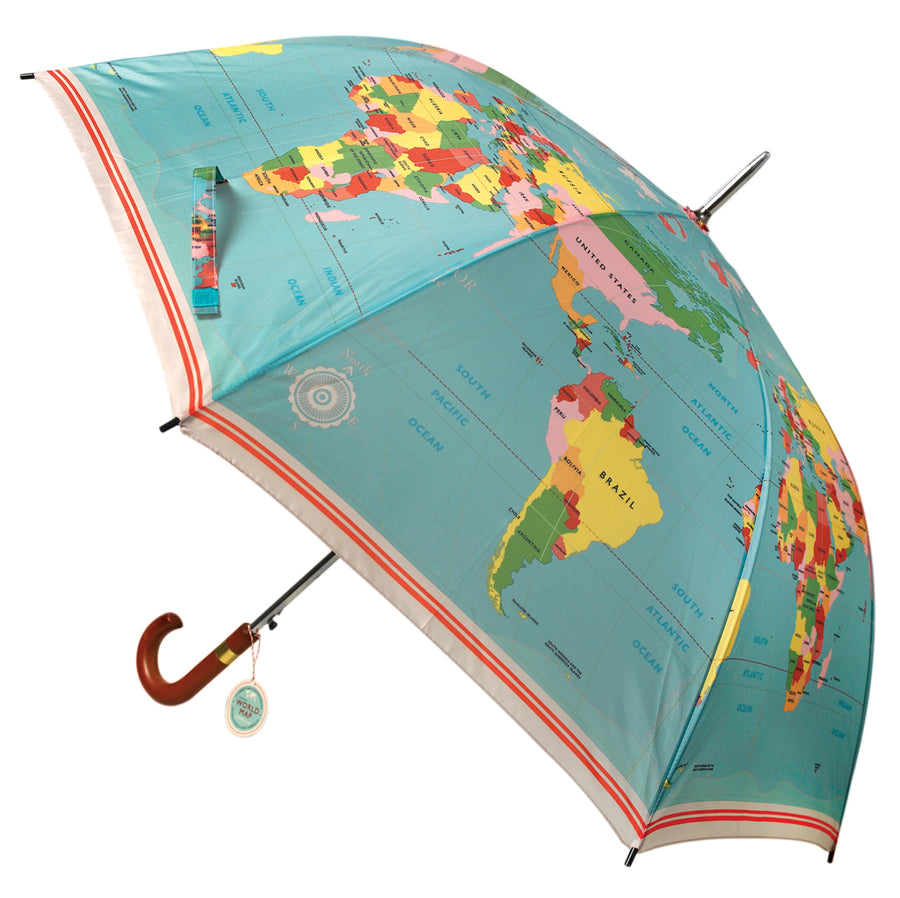 Rex London Umbrella - World Map-25051