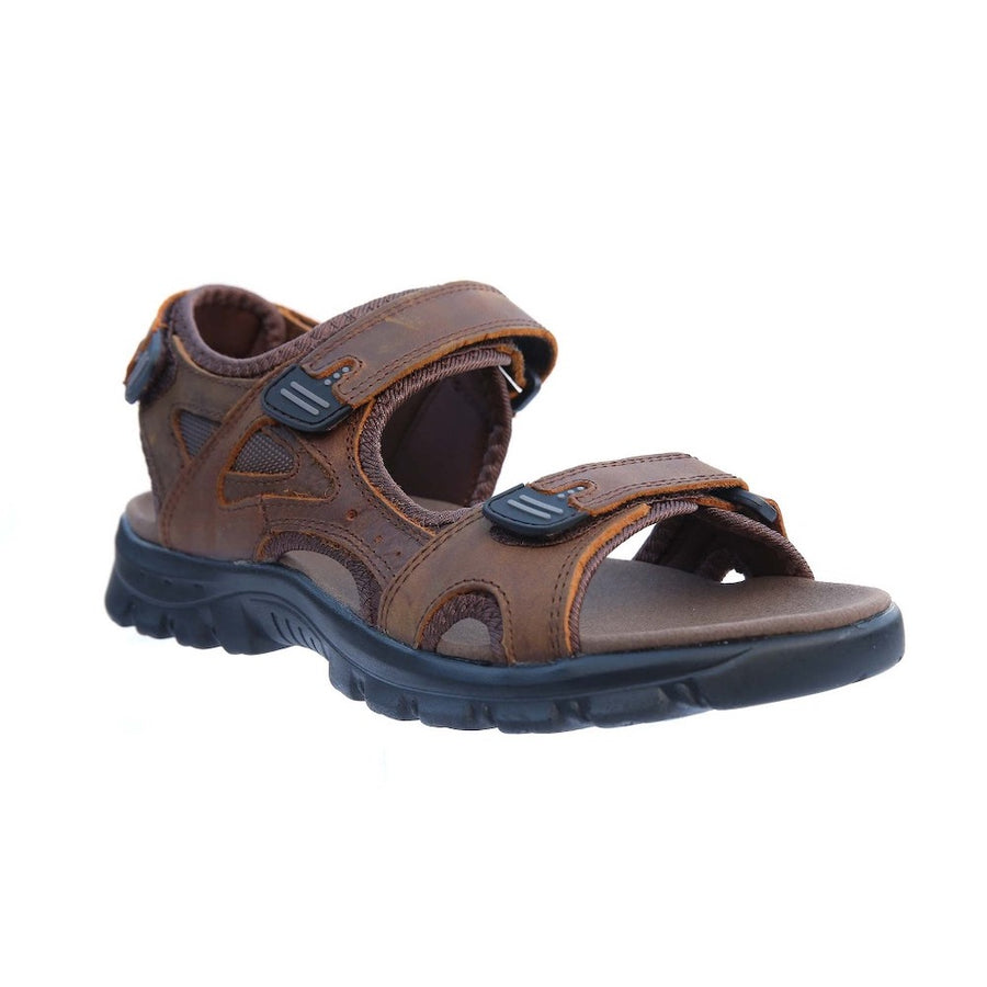 Josef Seibel Bart 01 Brown Microfibre Sandals