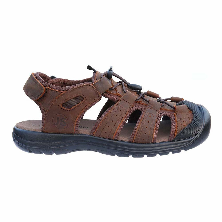 Josef Seibel Bart 02 Brown Microfibre Sandals