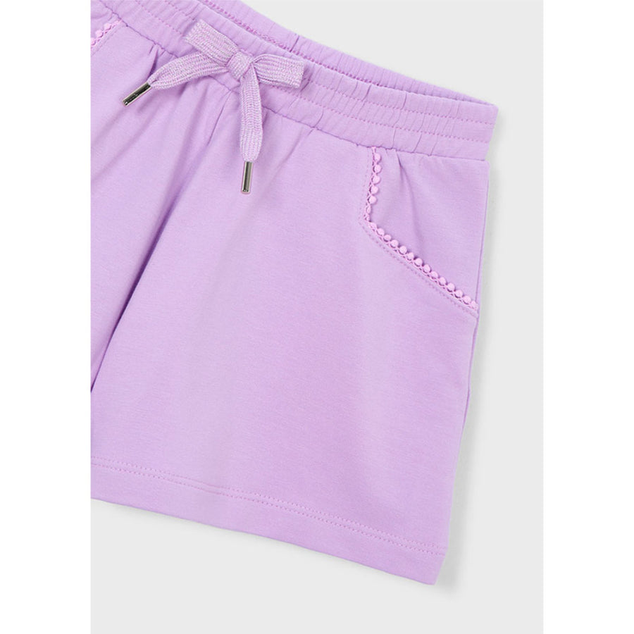 Mayoral Chenille Shorts Lilac (607)