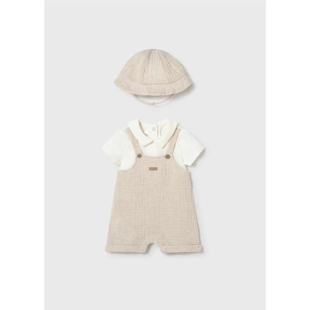 Mayoral Short Romper Wheat (1651)
