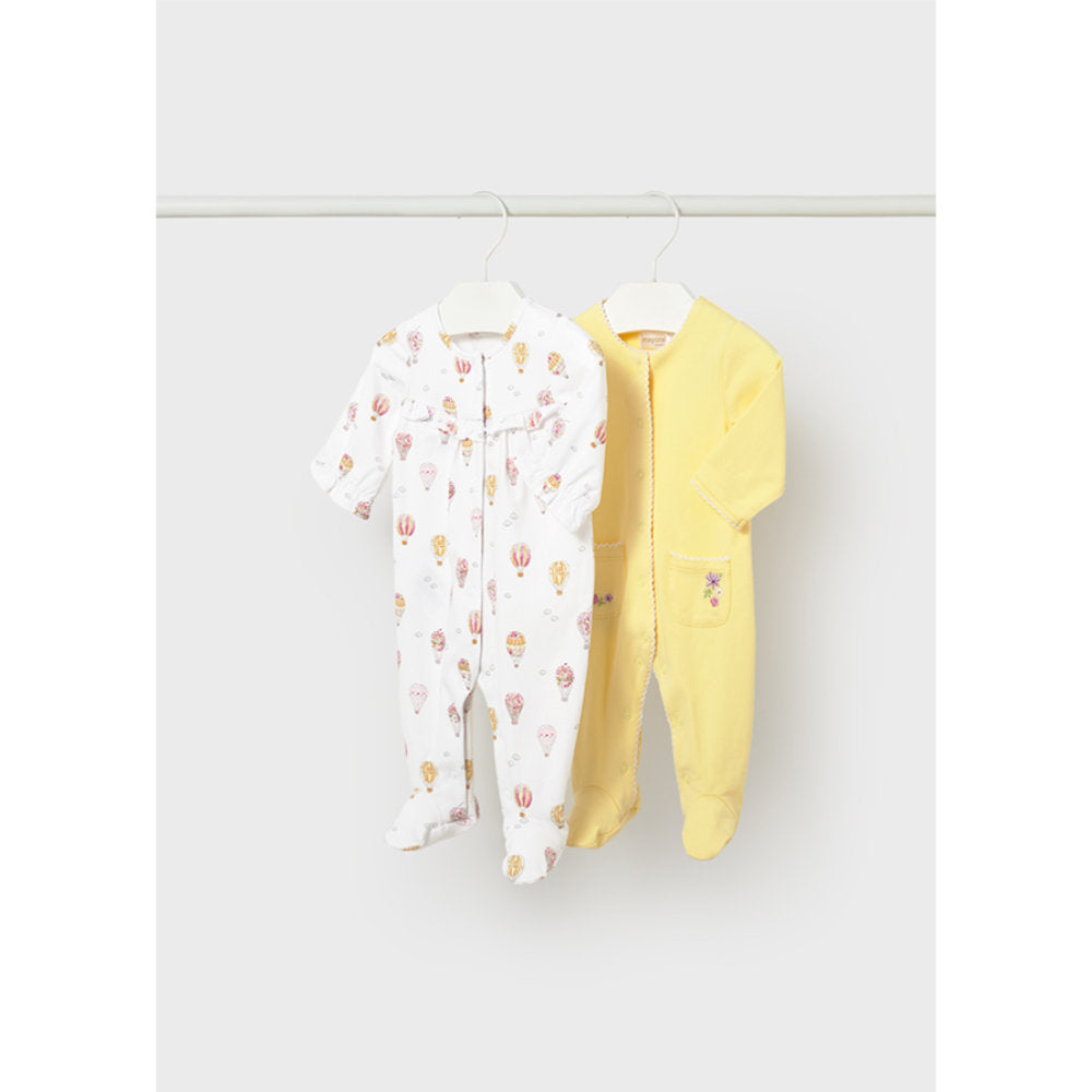 Mayoral Set Of 2 Long Sleeve Rompers Sunny (1708)