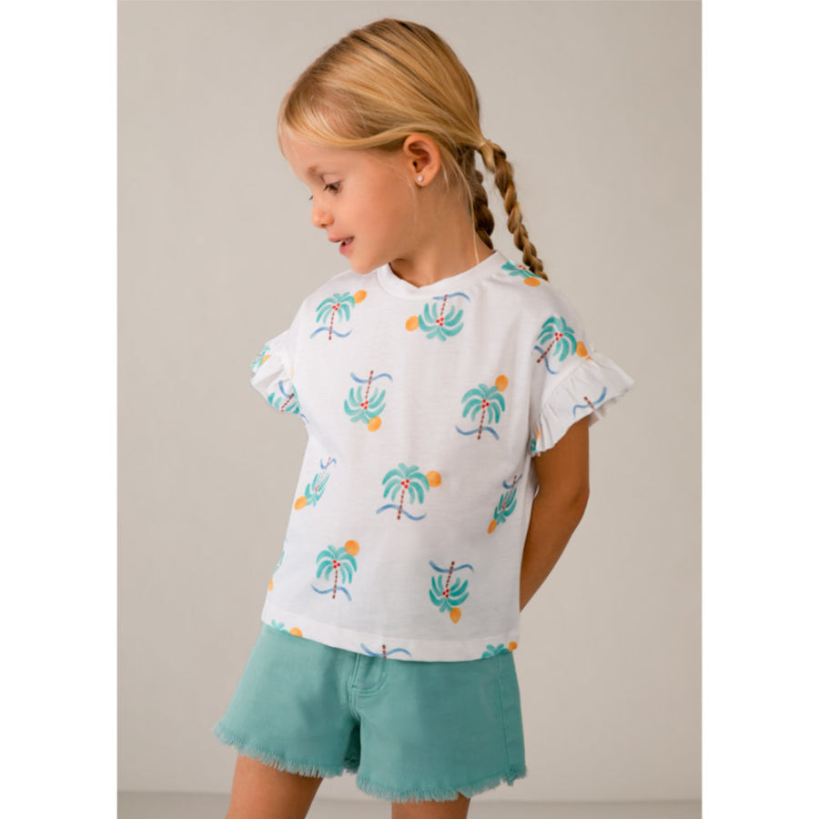 Mayoral Printed S/S T-Shirt Crd Oasis (3018)