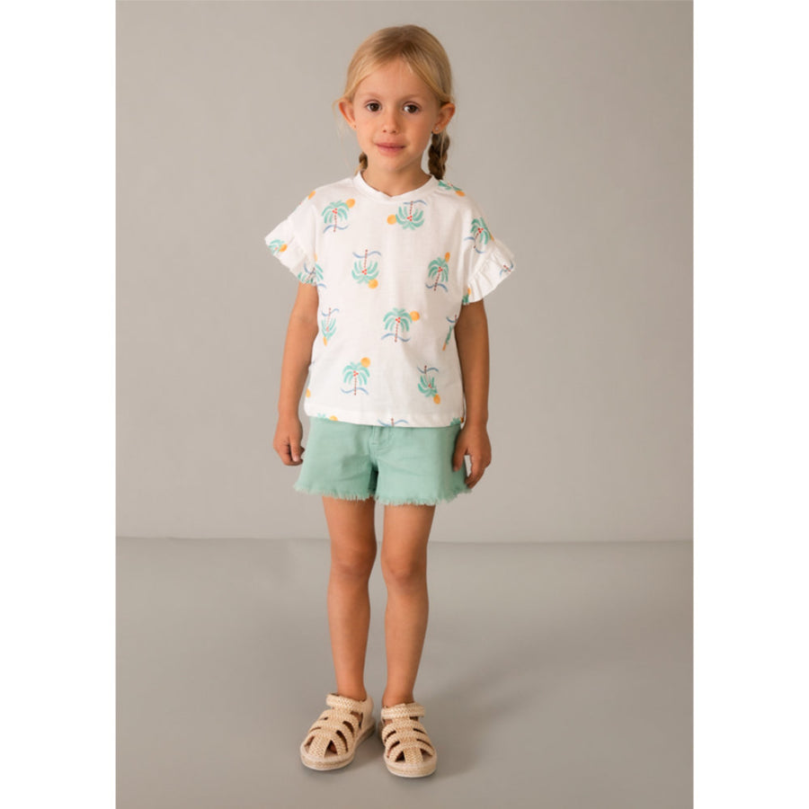 Mayoral Printed S/S T-Shirt Crd Oasis (3018)