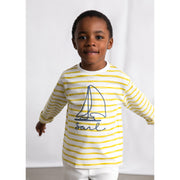 Mayoral L/S Stripes T-Shirt Olive (3083)