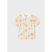 Mayoral S/S Polo Creampeach (3104)