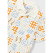 Mayoral S/S Polo Creampeach (3104)