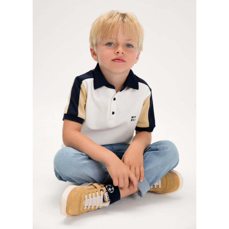 Mayoral S/S Polo Cream (3109)