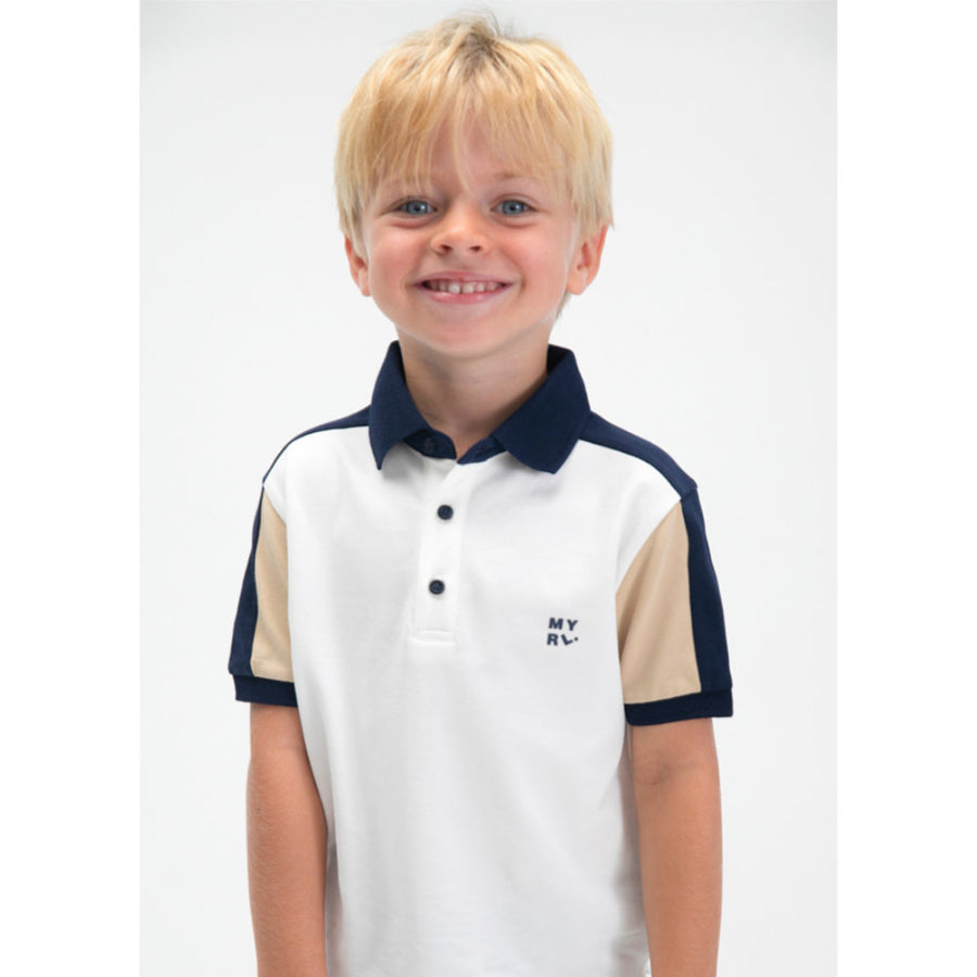 Mayoral S/S Polo Cream (3109)
