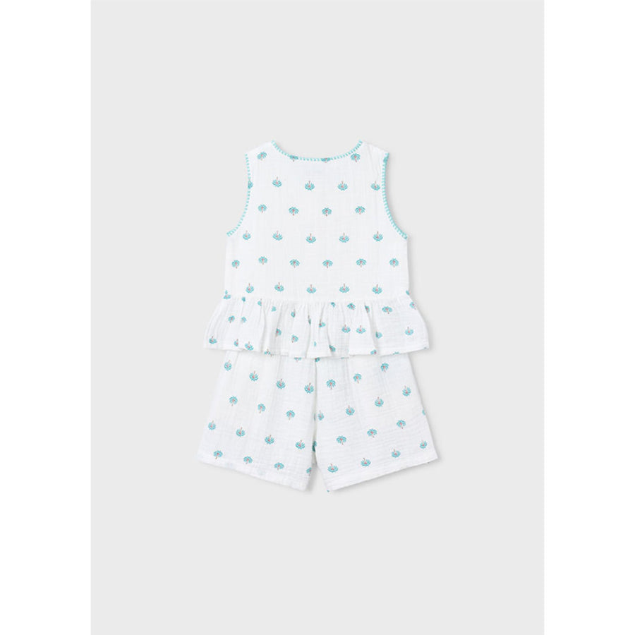 Mayoral Printed Shorts Set Natural (3229)