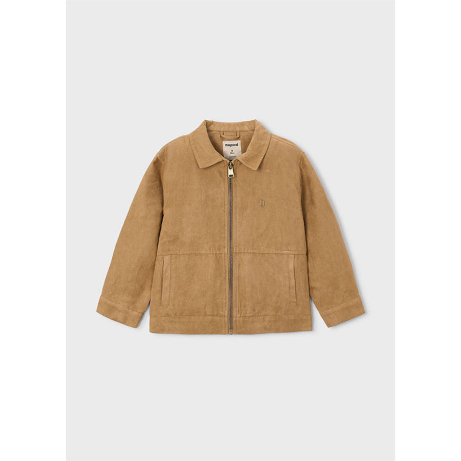 Mayoral Faux Suede Jacket Camel (3438)