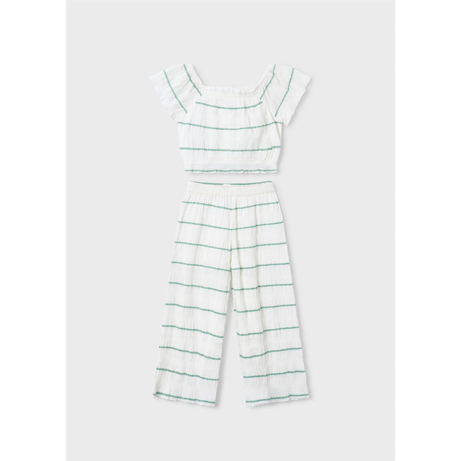 Mayoral Stripes Long Trousers Crdmint (3593)