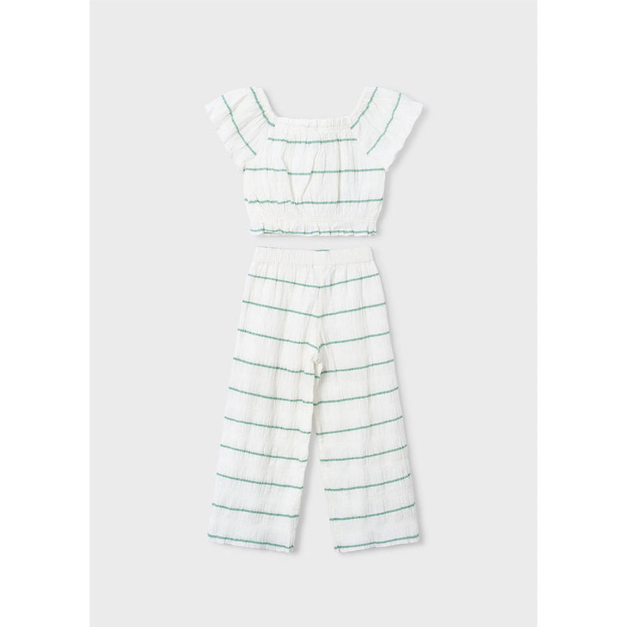 Mayoral Stripes Long Trousers Crdmint (3593)