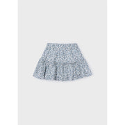 Mayoral Printed Dobby Skirt Sky Blue (3903)