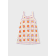 Mayoral Crochet Dress Bone (3935)