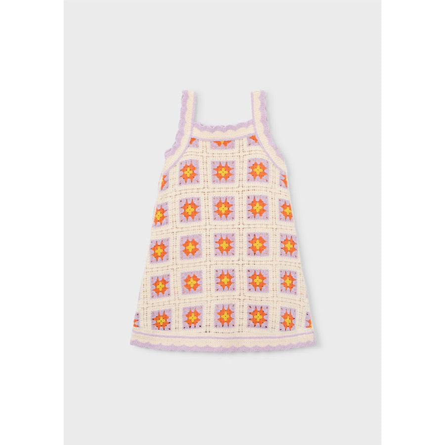 Mayoral Crochet Dress Bone (3935)
