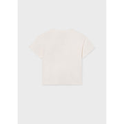 Mayoral S/S Printed T-Shirt Bone (6005)