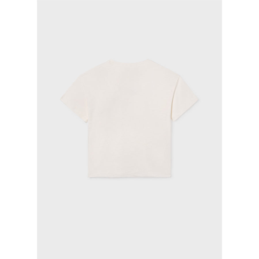 Mayoral S/S Printed T-Shirt Bone (6005)
