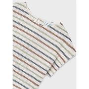 Mayoral Crochet Look Top Bone (6022)