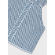 Mayoral Denim Striped Top Indigo (6025)