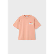 Mayoral Shapes S/S T Shirt Coral (6041)