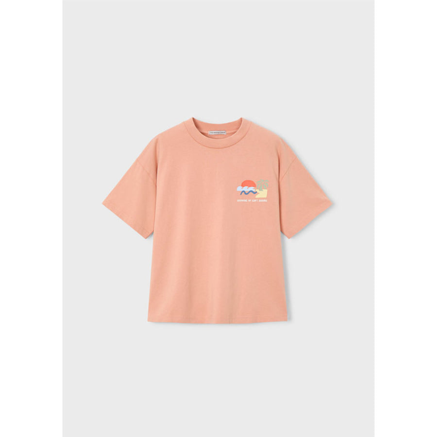 Mayoral Shapes S/S T Shirt Coral (6041)