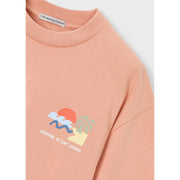 Mayoral Shapes S/S T Shirt Coral (6041)