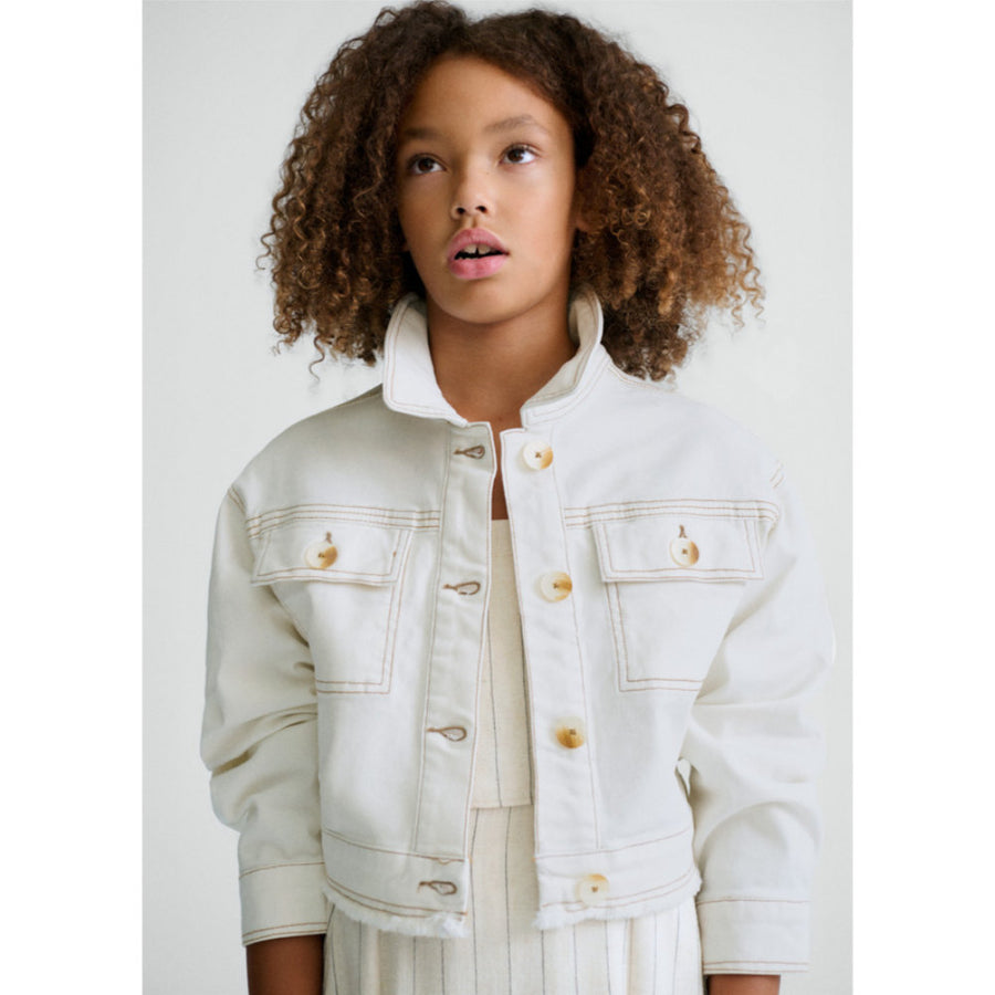 Mayoral Twill Jacket Natural (6407)