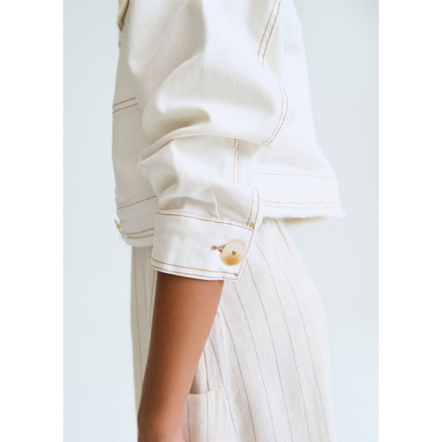 Mayoral Twill Jacket Natural (6407)