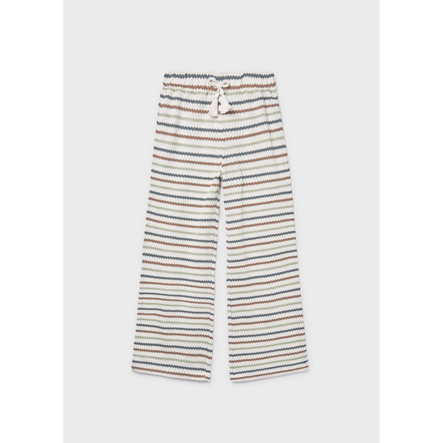 Mayoral Long Crochet Style Pants Bone (6550)