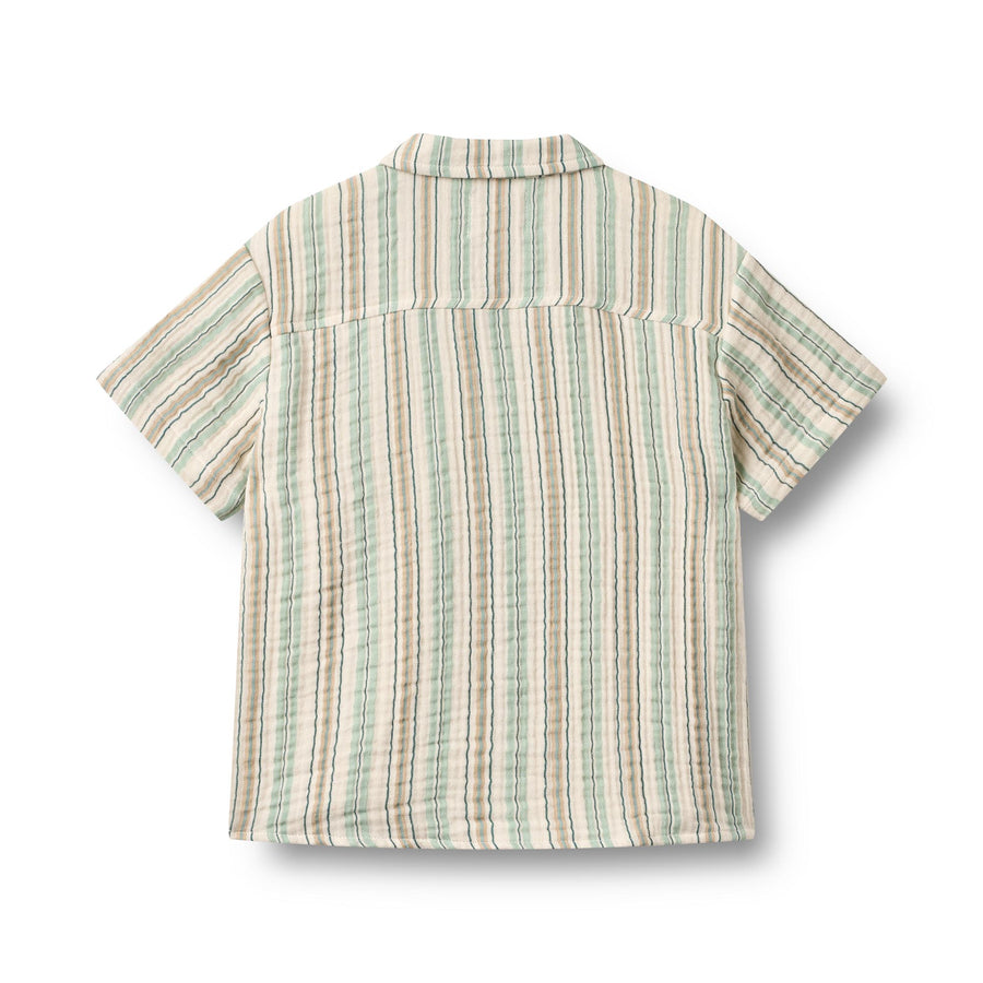 Wheat Shirt S/S Anker - 2603-416 9665 Summer Stripe