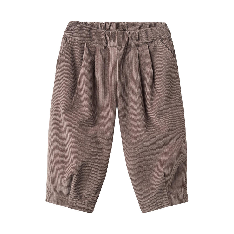 Wheat 2712-322-GOTS Trousers Juno 9623 Plum Truffle