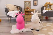 Happy Hopperz WHITE COW- Space Hopper For Little People